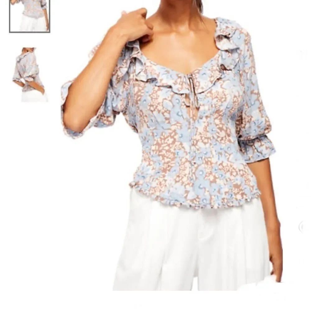 - Free People Sweet Memories Blouse